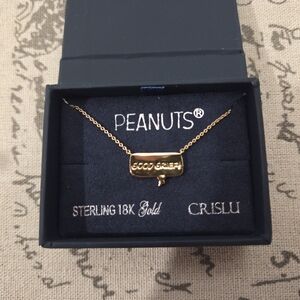 Peanuts Gold Necklace